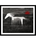 Grafika „The horse” – Adrian Purgał - Giclee