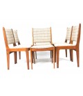 Komplet 6 krzeseł teakowych - IMHA -