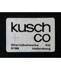 Komplet 4 foteli Produkcji Kusch & CO, Niemcy, Lata 80-te.