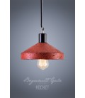 Lampa betonowa ROCKET Red brick