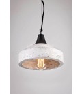 Lampa betonowa VULCANO WHITE B/G