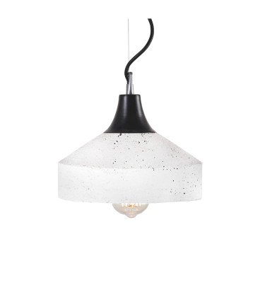 Lampa betonowa VULCANO WHITE B/G